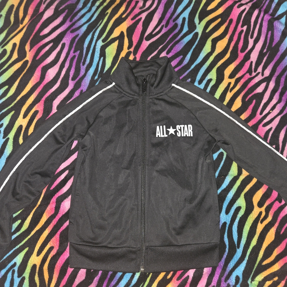 Converse All Star Black Kids Jacket